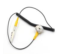 Cavi di messa a terra di scarico elastici Anti statics Wire Workspaces Tool per elettronica Protezioni PU rivestito rame cavo