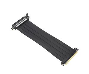Cavi di Prolunga PCIE 4.0, Cavi Riser GPU, Adattatori per Porte di Prolunga per Cavi Flessibili PCIE 16X, Schermato EMI e Connettore a 180°, per Tutte Le GPU di Quarta Gen,
