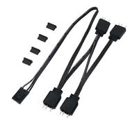 Cavi di prolunga splitter ARGB da 1 a 4 per ARGB a 3 pin da 5 V a Corsair Commander Core e iCUE Co