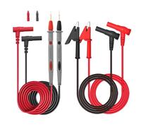 Cavi Di Prova Multimetro 1 Paio Di Cavi Di Prova Con Clip E Placcato Oro 24K