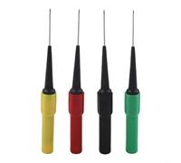 Cavi di ricambio per multimetro con punte a banana da 4 mm, aghi in acciaio inossidabile per piercing di cavi automobilistici, per test HVAC ed elettrici, kit di strumenti diagnostici per veicoli