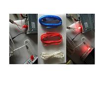 Cavi di segnale audio RCA per impianti Hi_Fi car illuminati tramite LED