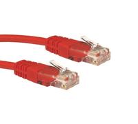 Cavi Direct 2 m Cat5e 2 m Cat5e U/UTP (UTP) Rosso - Cavo di Rete (2 m, CAT5e, U/UTP (UTP), RJ-45, RJ-45, Rosso)