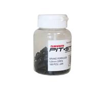Sram Brass Brake Cable Terminal 5 Mm 100 Units Nero 5 mm Black