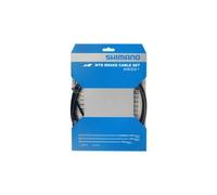 Set cavi freno Shimano con corona Y80098021 nero