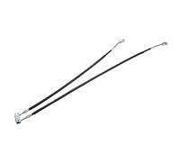 Cavi Freno per Auto Club, Set Cavi Freno per Auto Club Kit Cavi Freno Carrello Nucleo in Acciaio Inossidabile PVC 47,5 Pollici 37,5 Pollici per EZGO TXT 1994-2008