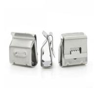 Cavi in acciaio inox per Edge 2core per clip solari gestione dei cavi compatibili avendo 4corner Pv 2x4mm² acciaio doppia struttura (100PCS)