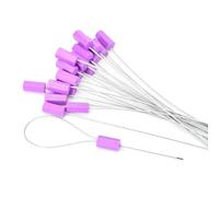 cavi in acciaio, Sigilli antimanomissione numerati Fascette for cavi a tenuta stagna 300 mm/11,8 pollici, multicolore, 50/100/500/1000 pezzi(Purple,1000pcs)