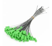 cavi in acciaio, Sigilli antimanomissione numerati, multicolore, filo da 300 mm, 50-1000 pezzi(Green,500PCS)
