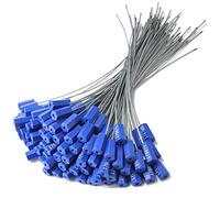 cavi in acciaio, Sigilli for cavi di sicurezza a tenuta di manomissione numerati, misti, 300 mm, 50-1000 pezzi(Blue,50pcs)