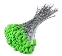 cavi in acciaio, Sigilli for cavi di sicurezza a tenuta di manomissione numerati, misti, 300 mm, 50-1000 pezzi(Green,50pcs)