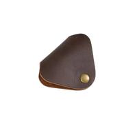 Cavi in pelle, Organizer for cavi portatile in pelle PU, avvolgitore for auricolari, fascetta for cavi, multicolore, confezione da 10(Coffee)