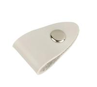 Cavi in pelle, Organizer for cavo for auricolari multicolore con cinturino in pelle da 3 pezzi(Light Grey)