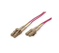 O0319.3 - Jumper duplex LC-LC 50/125 µ, 3 m, OM4, viola