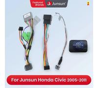 Cavi Junsun per Honda Civic Hatchback 2005-2011 Cavo di alimentazione radio Android con Canbus adatto per piccoli schermi