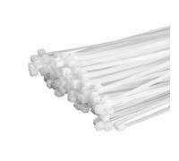 Cavi Legati Cavo Per Schermo Per Recinzione Rete Bianca 370Mm X 4,8Mm 100 Pz.