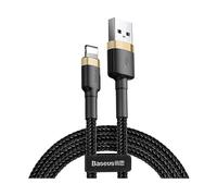 Baseus - Cafule Cable USB to Lightning, 1.5 A, 2 m (Gold/Black)