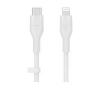 Belkin Cbl Silicone USB-C LTG 3M blc cavo USB USB C USB C/Lightning Bianco