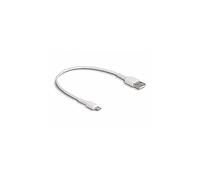 Cavi Lightning DELOCK Cavo di ricarica USB per iPhone, iPad, iPod bianco da 30 cm