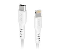 SBS Cable de conector Lightning/USB C 1 m Blanco