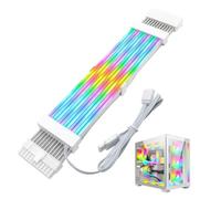 Cavi PC RGB - Cavo prolunga alimentazione RGB | Componenti interni del PC con effetto luce per la modifica del computer, il gioco, il lavoro