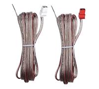 Cavi per altoparlanti 2x 3 Meter Speaker Cable Sound Wire Cords Red Gray Compatible With Sony Home Audio Theater System