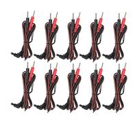 Cavi per elettrodi, 10 pezzi/borsa 2,35 mm 1,2 m Cavo per elettrodi tipo 2 in 1 pin Cavo per macchina per fisioterapia unità T