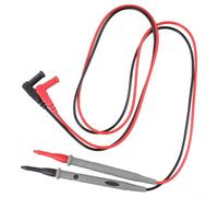 Cavi per multimetro digitale, PT1005, cavo per penna sonda 1000 V, 10 A, con manicotto in gomma per test componenti IC, coppia rossa e nera