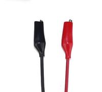 Cavi Prova Con Clip Alligatore Doppia BNC Per Oscilloscopio