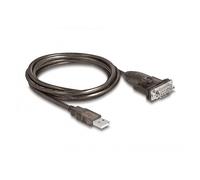 Delock Adattatore USB 2.0 Tipo-A a 1 x Seriale RS-232 D-Sub 9 pin 62645