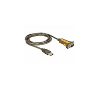 Delock 65840 USB 2.0 Adattatore [1x Spina A USB 2.0 - 1x Spina RS232] 1.5 m