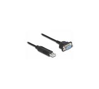 Delock Adattatore da USB 2.0 a RS-232 seriale con connettore seriale compatto con alloggiamento FTDI da 50 cm NEW
