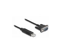 Delock Adattatore da USB 2.0 a RS-232 seriale con connettore seriale compatto con alloggiamento FTDI da 50 cm NEW