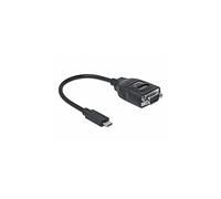 Cavi seriali DELOCK Adattatore USB Type-C per 1 x seriale RS-232 DB9 con protezione ESD 15 kV