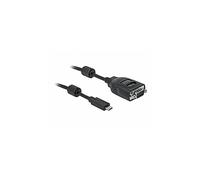 Cavi seriali DELOCK Adattatore USB Type-C per DB9 seriale con 9 LED Tester RS-232