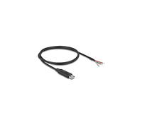 Cavi seriali DELOCK Cavo adattatore da USB 2.0 Type-A a seriale RS-485 con 3 estremità di filo aperto 1 m