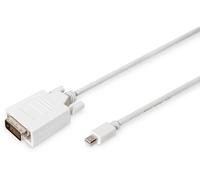 CAVI VIDEO DIGITUS AK-340305-030-W cavo adattatore Mini DisplayPort a DVI-D