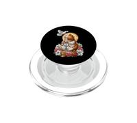 Cavia Coquette Cristiano Religioso Crocifisso Cuore Croce PopSockets PopGrip per MagSafe