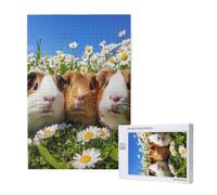 Cavia Puzzle 300 Pezzi, Animale Puzzle Adatto ad Adulti e Principianti, Giochi Divertenti/Sfidanti/Impossible, DIY Hobby Creativi per Adulti Attività Artigianali, Regali per Uomini/Donne M-1597