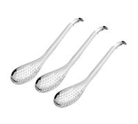 Caviale Cucchiai Molecolare Cucchiaio Cucchiaio Cucchiaio Da Servizio Cucchiaio Da Servizio Cucchiaio Da Servire Con Un Filtro Di Escumore Salsa Cucchiaio Slot in Acciaio Inox Cucchiaio Sferificazione