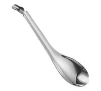 Caviale Spoons - Slotted Spoons For Serving | Spherification Spoon, Molecular Spherification Slotted Spoon Strainers | Stainless Steel Gold Gold Gold Silver Bar Sp-oon Colander Cooking Gadgets For