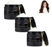Caviar Bloom Maschera per capelli coreani, caviale coreana Maschera per capelli di riparazione profonda, idratazione di lunga durata, si ricostituisce i capelli asciutti (3Pcs)
