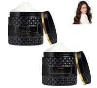 Caviar Bloom Maschera per capelli coreani, caviale coreana Maschera per capelli di riparazione profonda, idratazione di lunga durata, si ricostituisce i capelli asciutti (2Pcs)