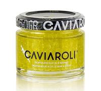 Caviaroli Caviale d'olio d'oliva, piccole perle di olio d'oliva con rosmarino, verde, 50 g.
