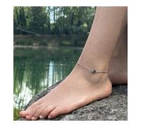 Cavigliera 1 Perla Occhio di Falco D'Africa Del Sud Catena Made IN