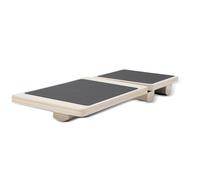 Cavigliera Balance Board a gamba singola in legno antiscivolo per rinforzare il piede per distorsioni della caviglia fascite plantare correzione della postura