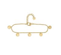 cavigliera cai in argento sterling 925 placcato oro stile bohemien boho 22+3 ...