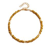 Cavigliera Con Perline Di Vetro Colorate Della Boemia Per Le Donne Cavigliere Fatte A Mano Sulla Gamba Estate Spiaggia Gioielli A Piedi Nudi Regalo 21 cm di Lunghezza, 1 Molto bello e alla moda.