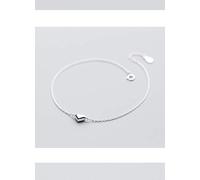 Cavigliera d'Argento personalità della Moda Femminile Temperamento a Forma di Cuore Dolce Piede Gioielli novità Clever Fashion