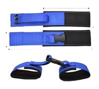 Cavigliera per ginnastica, doppia cinghia di fissaggio alla caviglia, per danza, buratting, yoga, stretching, flessibilità, atleti (G)